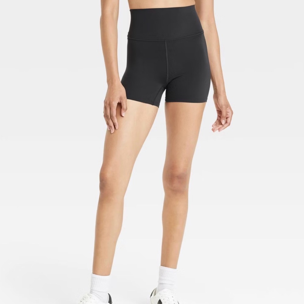All in Motion Women's Black Bike Shorts